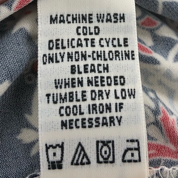 Max Studio Shift Dress Navy Red and White Size L - Picture 12 of 13